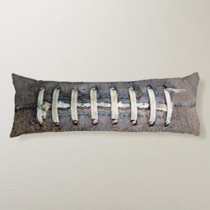 Football Strings Horizontal Body Cushion