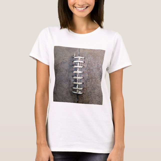 Football Strings vertical T-Shirt (Front)