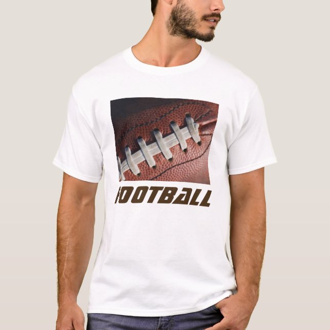 Football T-Shirt - Popular American Sports Tees (Front)