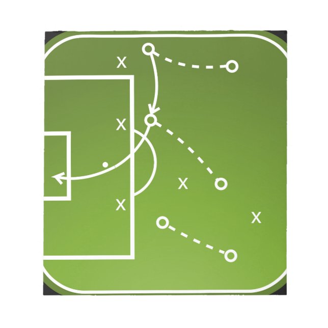 Football tactics board notepad (Front)