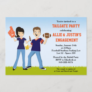 Football Tailgate Party Invitation