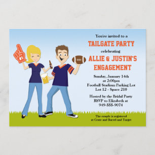 Football Tailgate Party Invitation