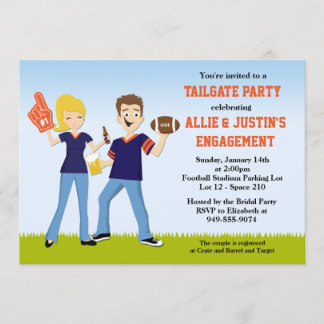 Football Tailgate Party Invitation