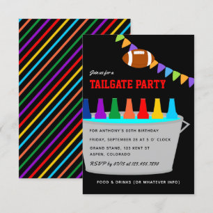 Football Tailgate Party Invitation