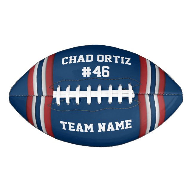 Football Team Custom Jersey Name and Number American Football (Front)