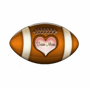 Football Team Mum Ornament Photo Sculpture Decoration