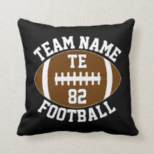Football Team Name Player Position & Number Custom