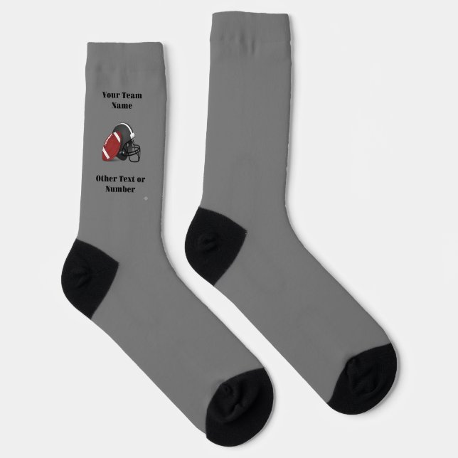 Football Team Spirit Socks HAMbyWG (Right)