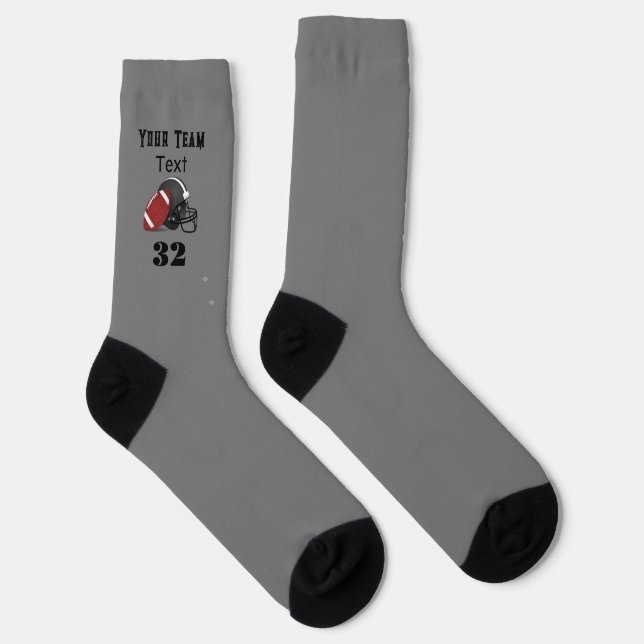Football Team Spirit Socks HAMbyWG (Right)