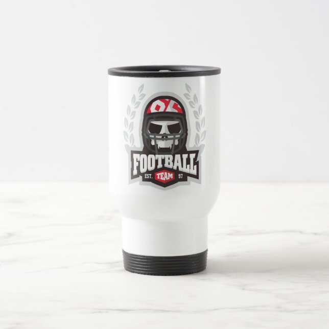 football team travel mug (Center)