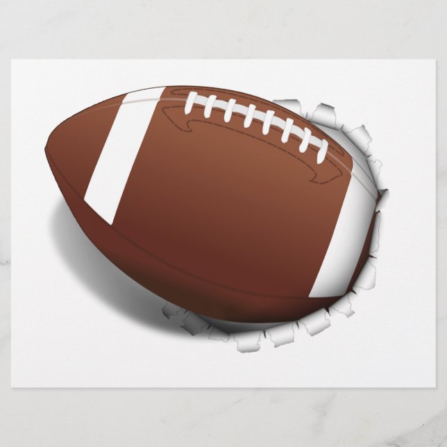 Football Tearing Out (Front)
