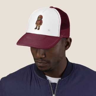 Football Teddy trucker hat