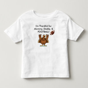 Football Thanksgiving shirt for kids!