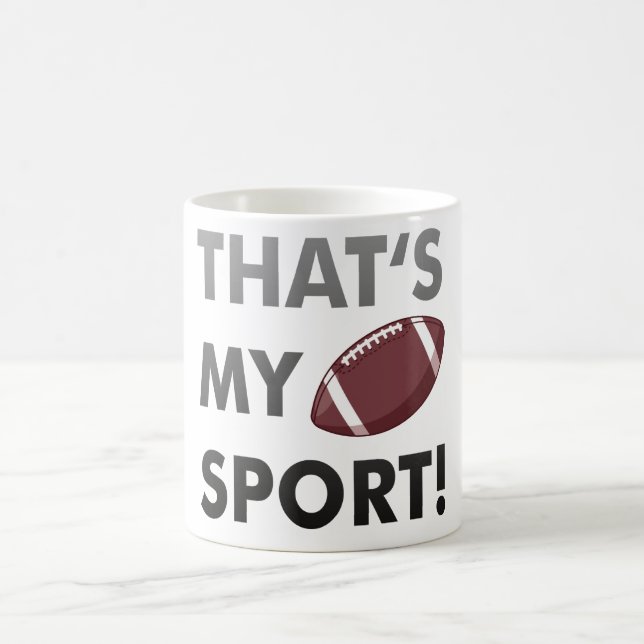 Football - thats's my sport! american football coffee mug (Center)