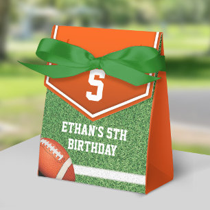 Football Theme Birthday Favour Boxes
