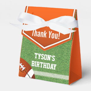Football Theme Birthday Favour Boxes
