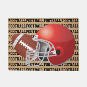 FOOTBALL THEME DOORMAT