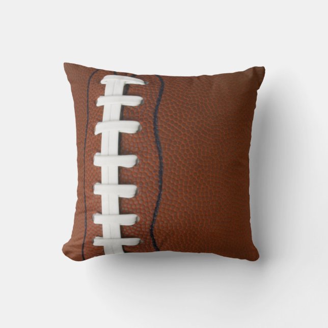 Football Throw Pillow (Front)