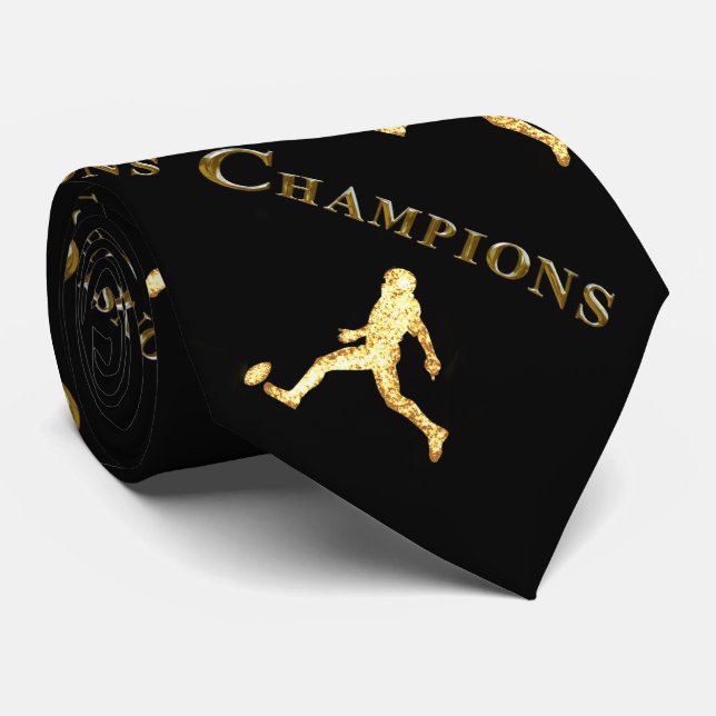 FOOTBALL TIE (Rolled)