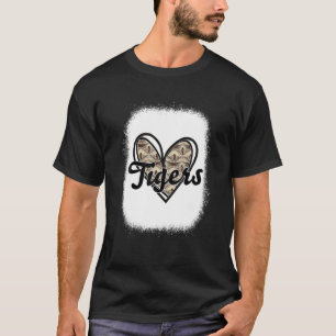 Football Tigers School Sports Fan Team Spirit T-Shirt