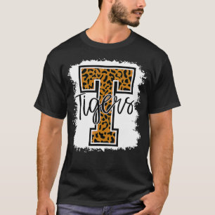 Football Tigers School Sports Fan Team Spirit  T-Shirt
