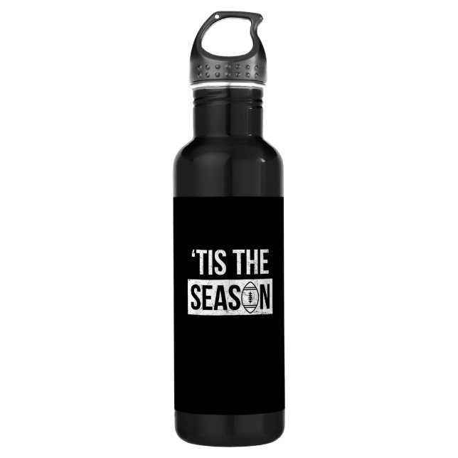 Football Tis The Season Football Season 710 Ml Water Bottle (Front)