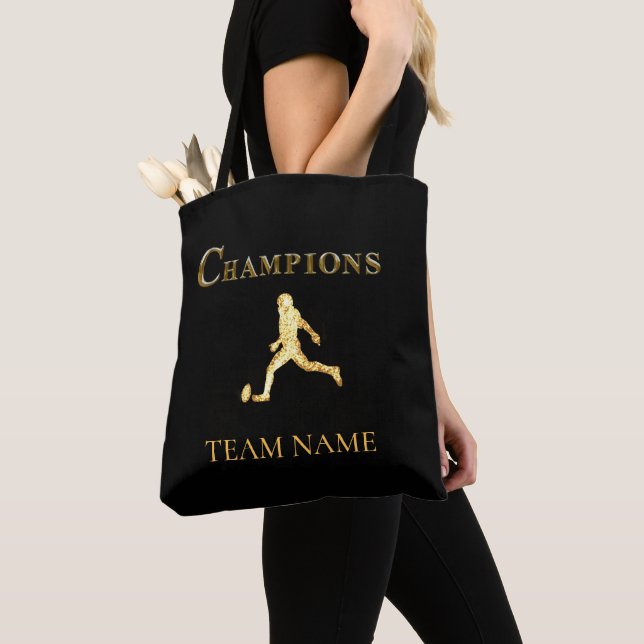 FOOTBALL TOTE BAG (Close Up)