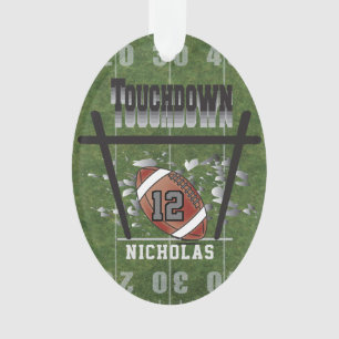 Football Touchdown Ornament