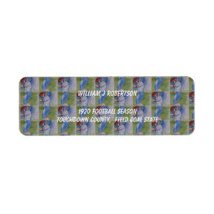 FOOTBALL TOUCHDOWN PASS ADDRESS