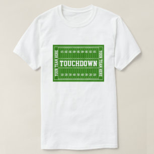 Football Touchdown Your Text T-Shirt
