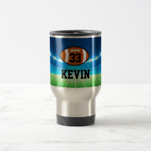 Football  travel mug