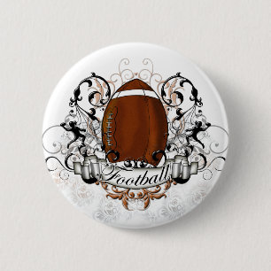 Football Tribal 6 Cm Round Badge