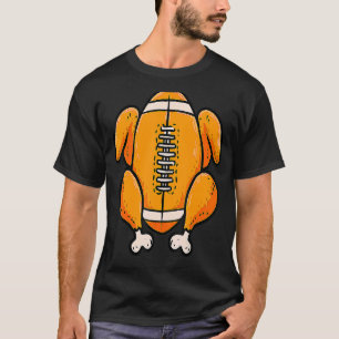 Football Turkey Sports Hobby Thanksgiving 2022 Men T-Shirt