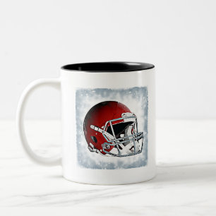 Football Two-Tone Coffee Mug