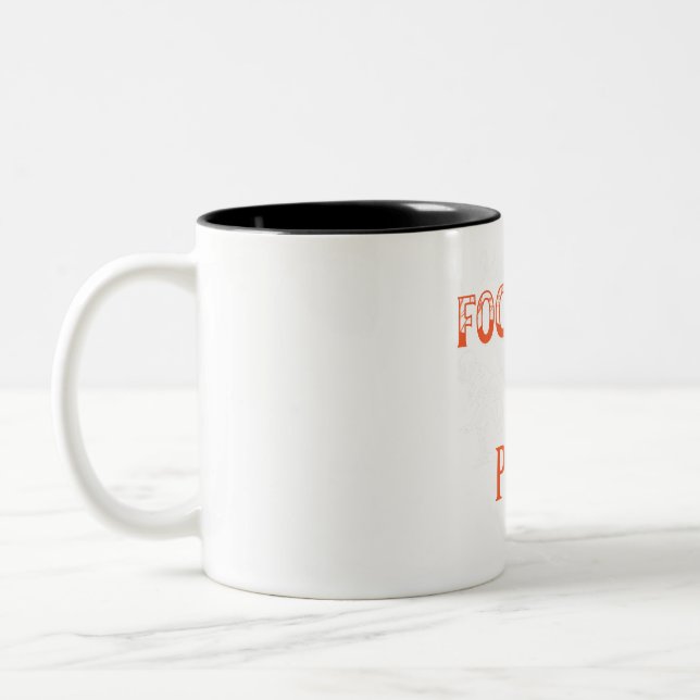 Football Two-Tone Coffee Mug (Left)