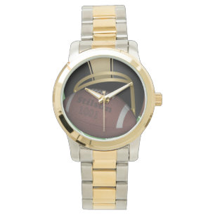 Football Two-Tone Watch