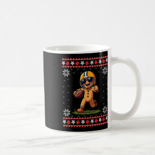 Football Ugly Christmas Men Kids Tees Gingerbread Coffee Mug