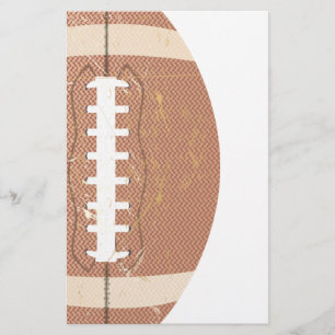 football vintage stationery