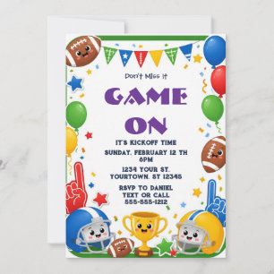 Football Watch Party Invitation 2026