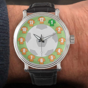Football Watch - with Old Gold Shirts