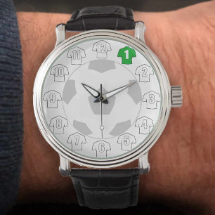 Football Watch - with White Shirts