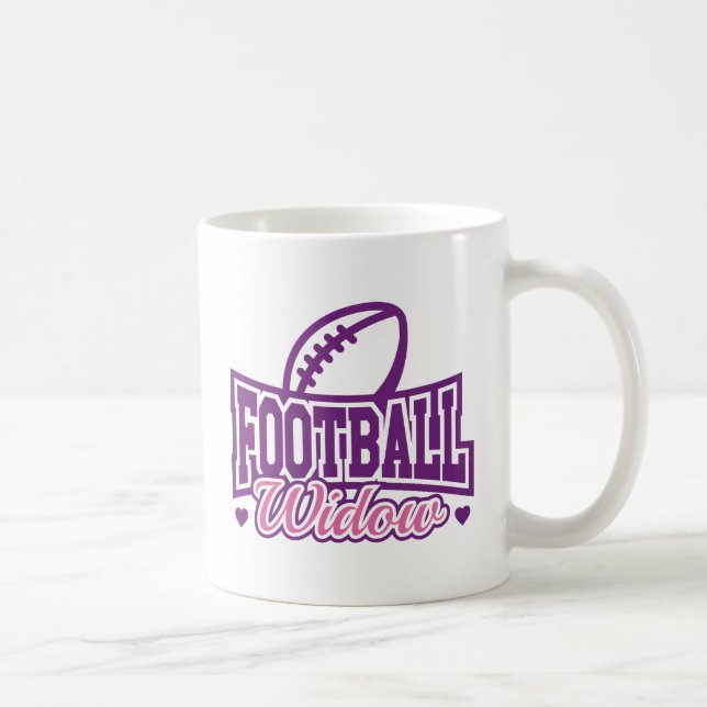 Football Widow Coffee Mug (Right)