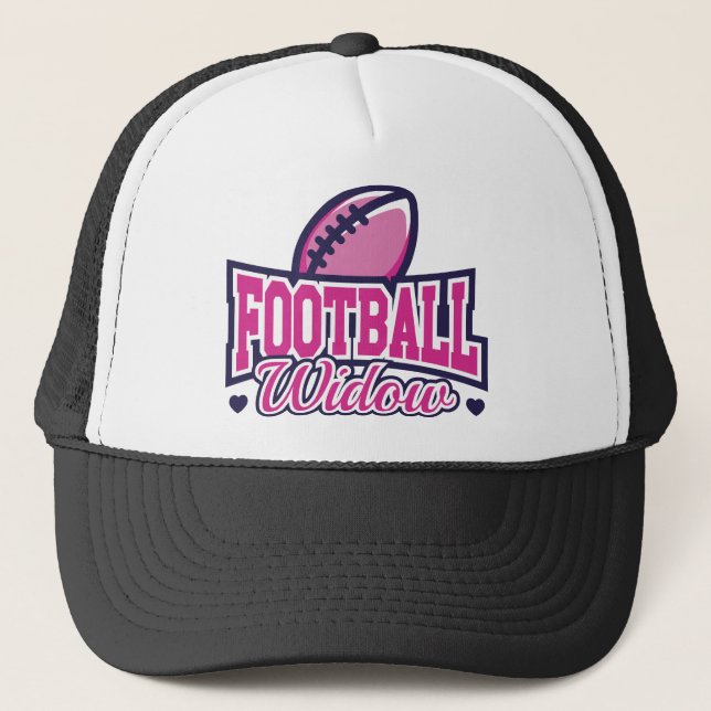 Football Widow Trucker Hat (Front)