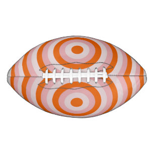 Football with concentric circles american football