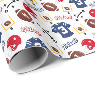 Football Wrapping Paper