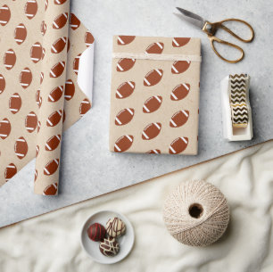 Football Wrapping Paper