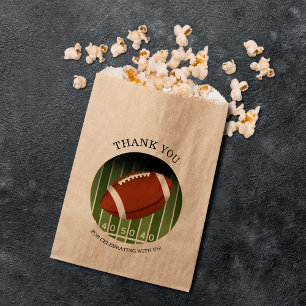 Football Yard Lines Super Sports Fan Favour Bags