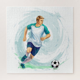 Footballer Jigsaw Puzzle