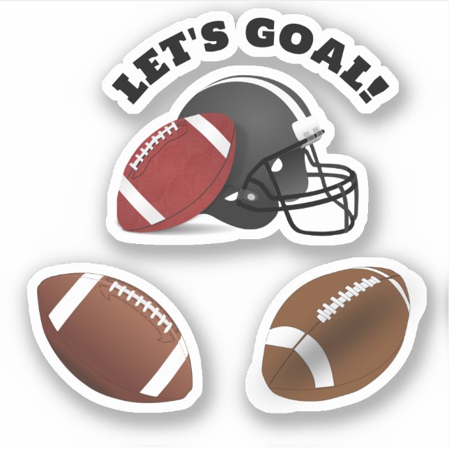 Footballs and Helmet Sports (Front)