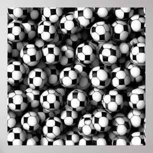 Footballs Poster